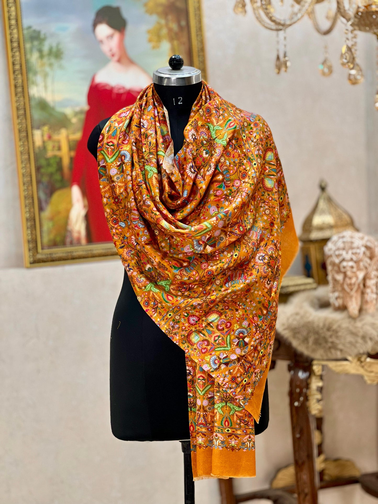 Gulnaré – Kashmiri Woolen Stole