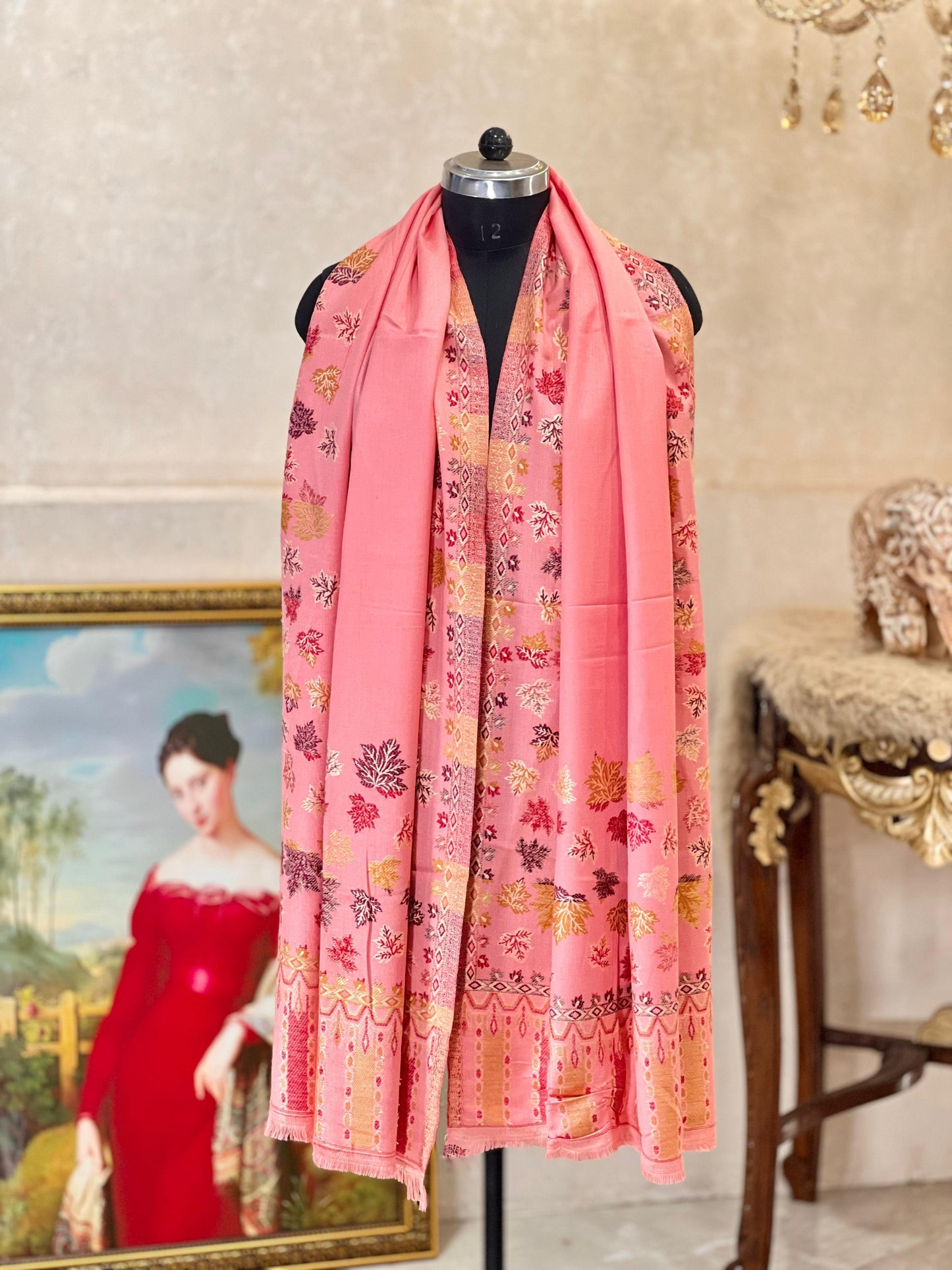 Chinnar Border Kani Stole